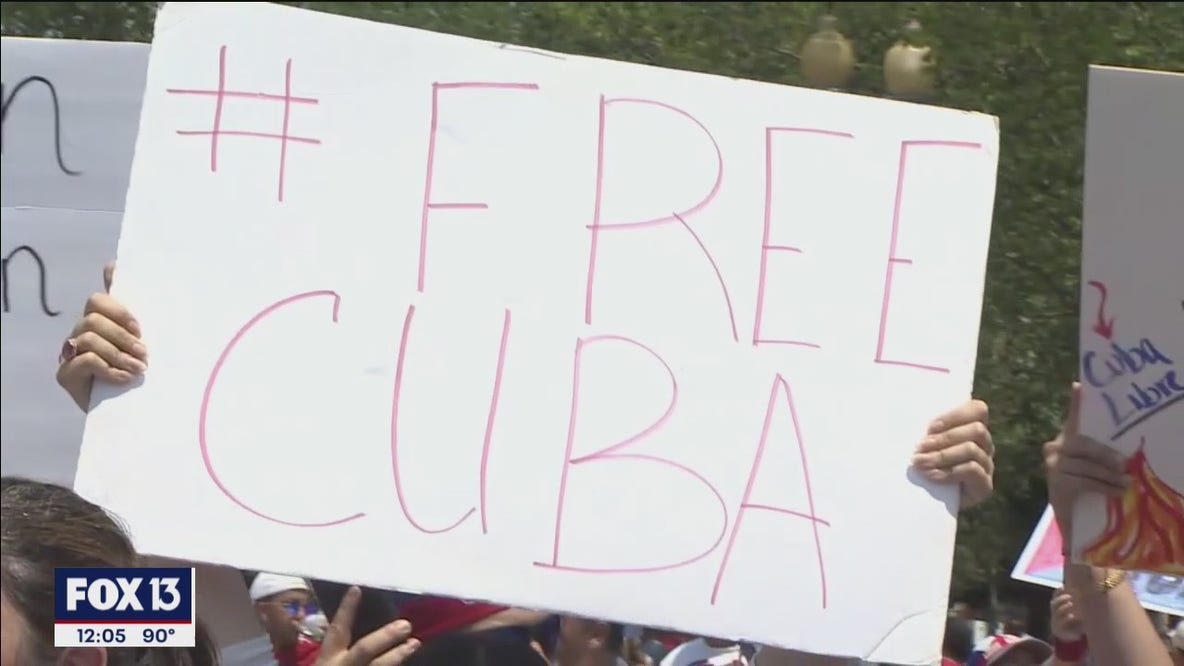 Cuban freedom march in D.C. organized by Largo man